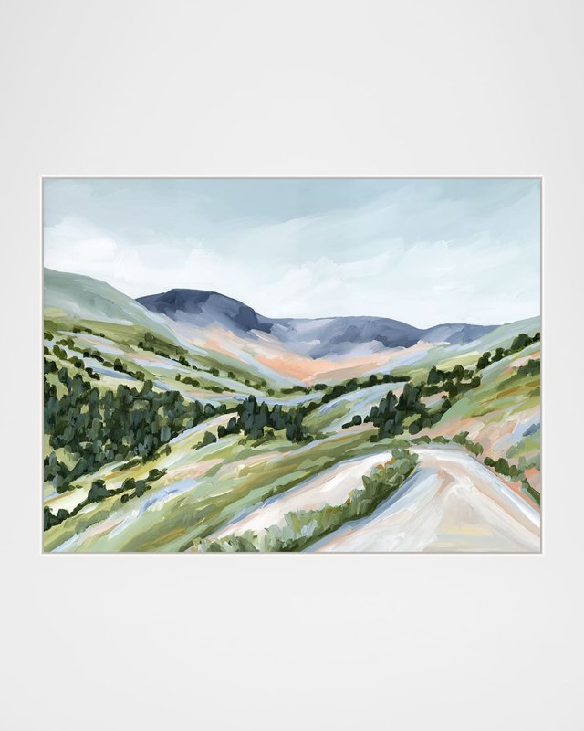 "Circling Back" Framed Giclee by Katie Garrison Art, 73.25" x 55.25"